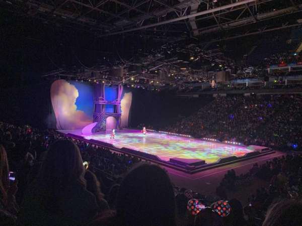 The O2, London, section: 104, row: P, seat: 125