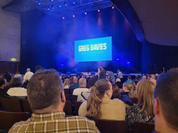 Sheffield City Hall, section: Stalls, row: P, seat: 10
