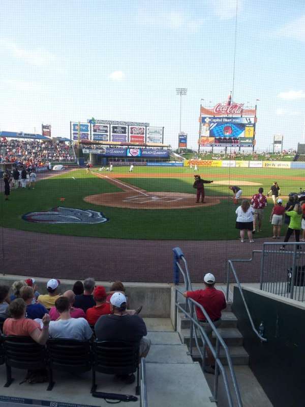 Coca-Cola Park, section: 110, row: 1, seat: 7