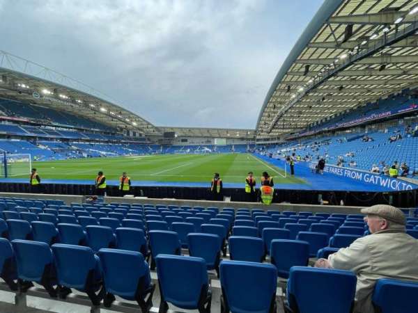 American Express Stadium, section: S1C, row: I, seat: 41
