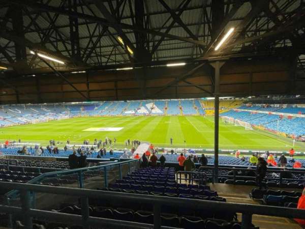 Elland Road, section: B4, row: O, seat: 96