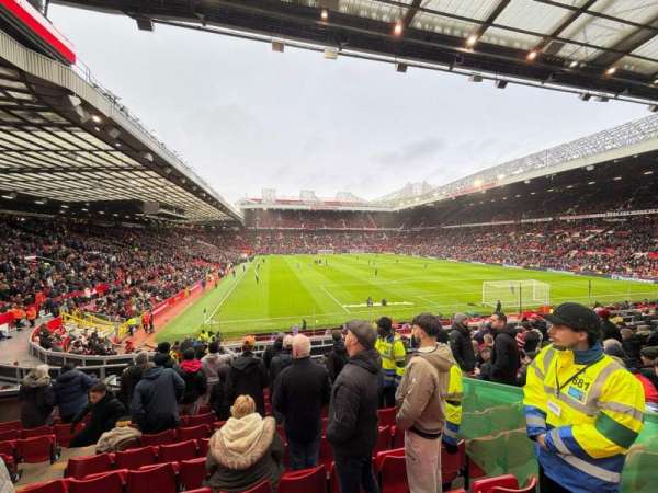 Old Trafford, section: E233, row: 111, seat: 161