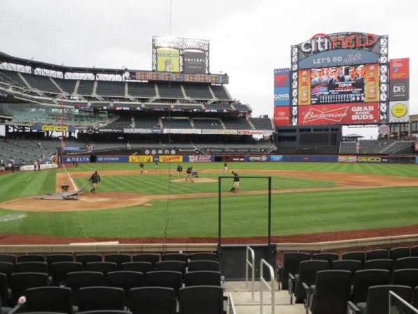 Citi Field, section: 13, row: 1, seat: 5