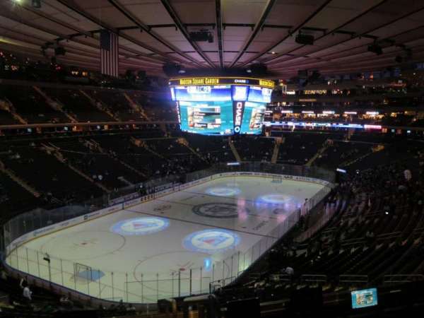 Madison Square Garden, section: 219, row: 5
