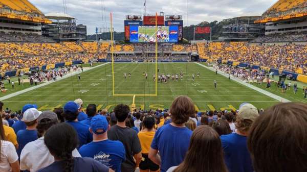 Acrisure Stadium, section: 123, row: EE, seat: 18
