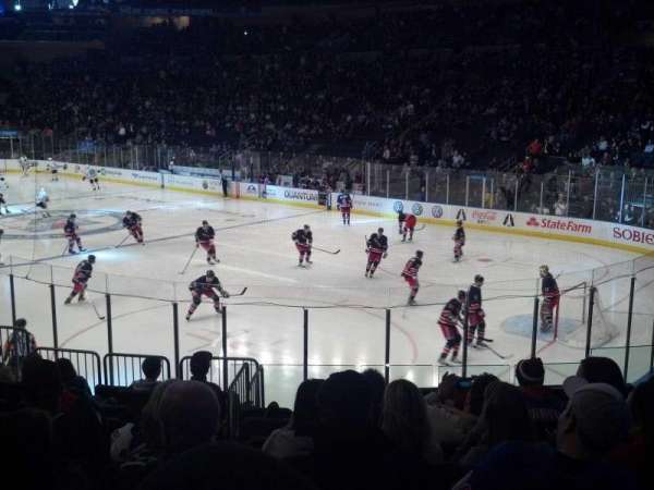 Madison Square Garden, section: 120, row: 13, seat: 12