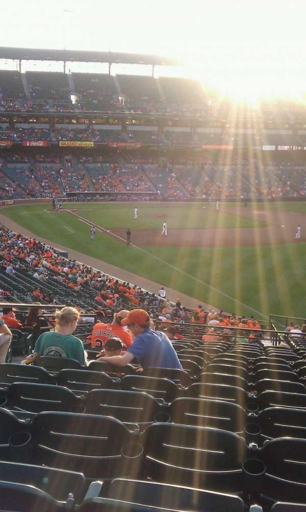 Oriole Park at Camden Yards, section: 5, row: 14, seat: 9