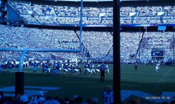Beaver Stadium, section: NE, row: 3, seat: 10