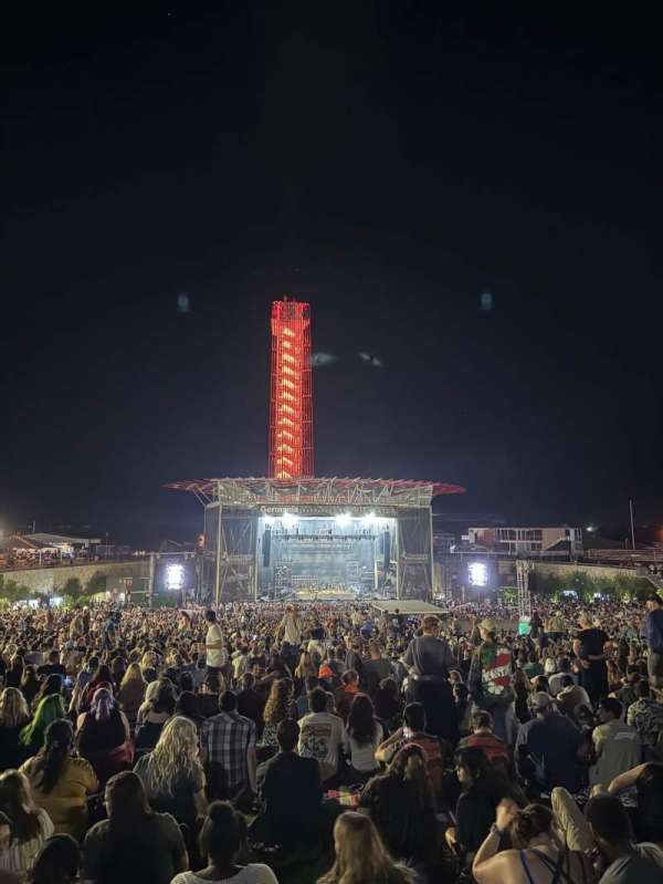 Germania Insurance Amphitheater, section: Lawn, row: G, seat: a