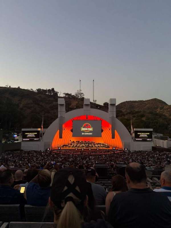 Hollywood Bowl, section: H, row: 12, seat: 108