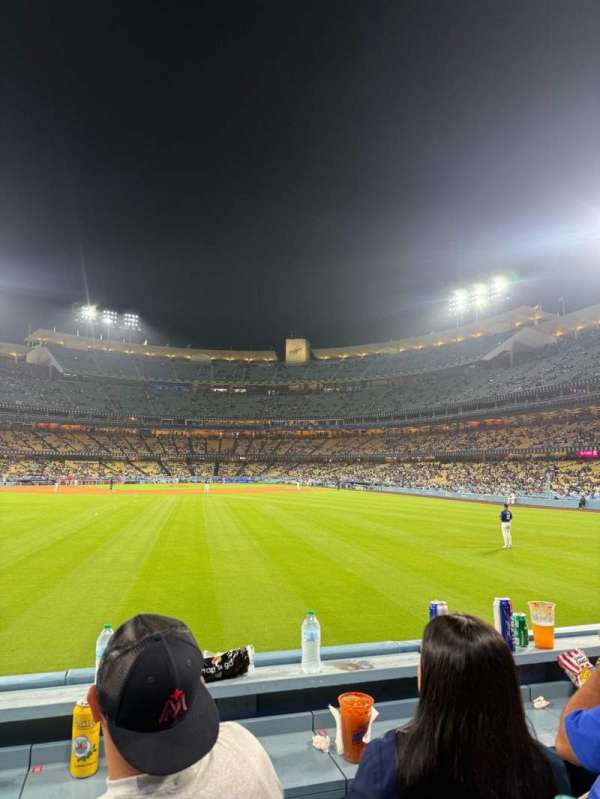 Dodger Stadium, section: LF Home Run Seat B, row: 2, seat: 12
