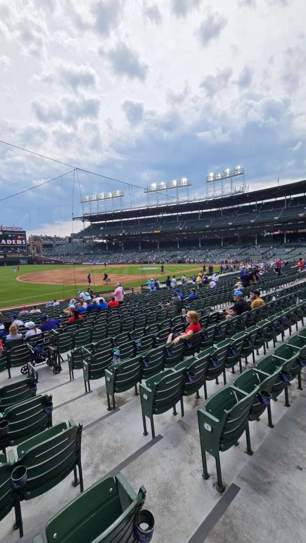 Wrigley Field, section: 107, row: 6, seat: 16