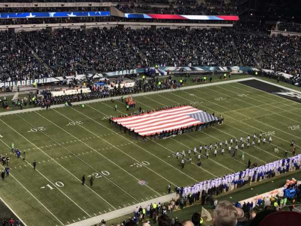 Lincoln Financial Field, section: 220, row: 18, seat: 17