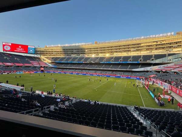 Soldier Field, section: 231, row: 1, seat: 2