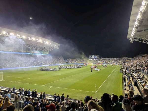 Subaru Park, section: 114, row: M, seat: 9