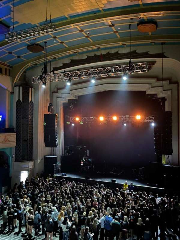 O2 Academy Glasgow, section: Lower Balcony, row: A
