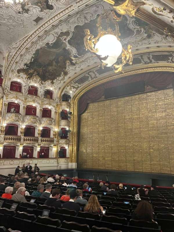Státní opera Praha, section: Boxes Ground Floor (Right Side), row: 15, seat: 4