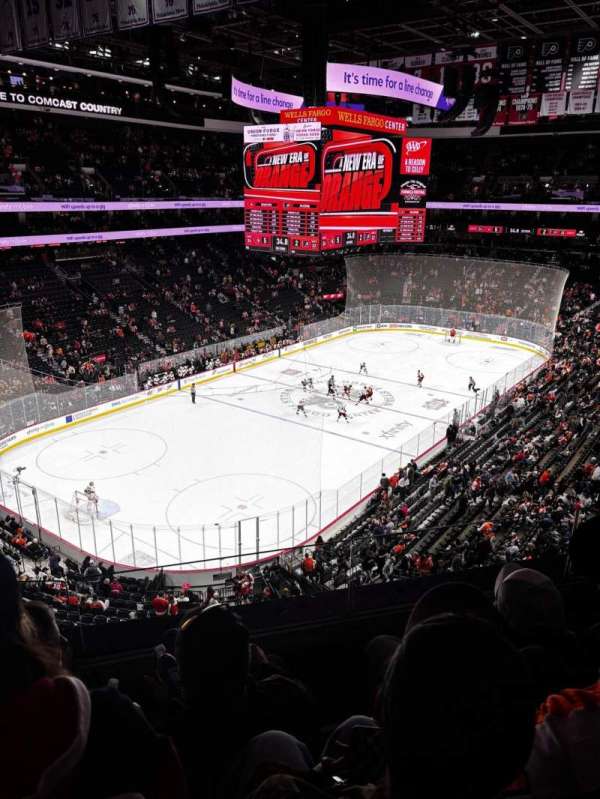 Xfinity Mobile Arena, section: 209A, row: 3, seat: 6