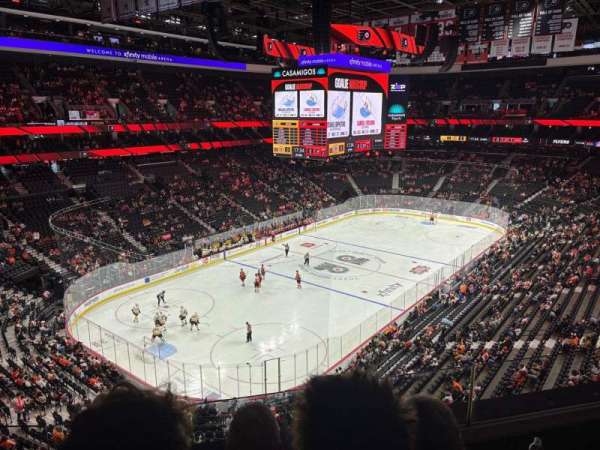 Xfinity Mobile Arena, section: 209A, row: 3, seat: 7