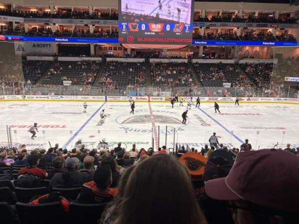 PPL Center, section: 105, row: 17, seat: 2