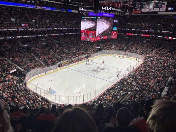 Xfinity Mobile Arena, section: 209A, row: 7, seat: 4