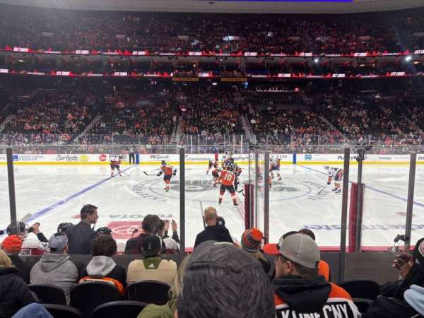 Xfinity Mobile Arena, section: 101, row: 7, seat: 5
