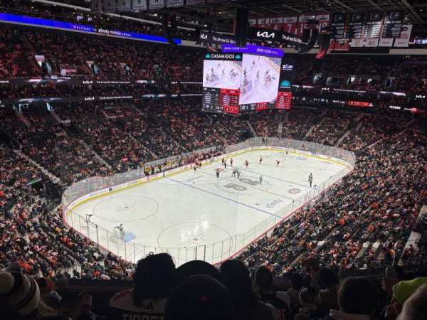 Xfinity Mobile Arena, section: 209A, row: 6, seat: 4