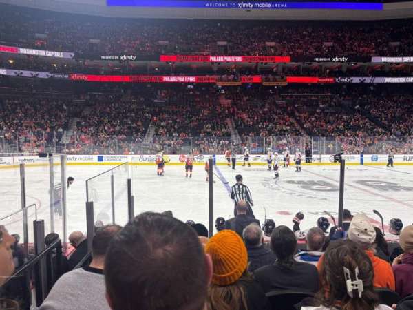 Xfinity Mobile Arena, section: 124, row: 8, seat: 10