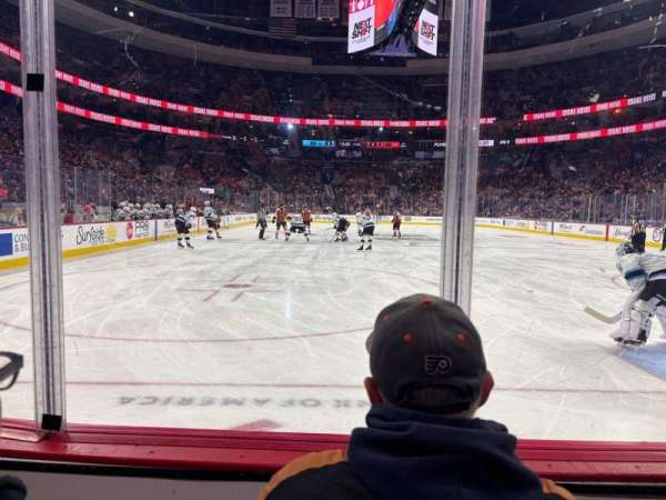 Xfinity Mobile Arena, section: 106, row: 2, seat: 15