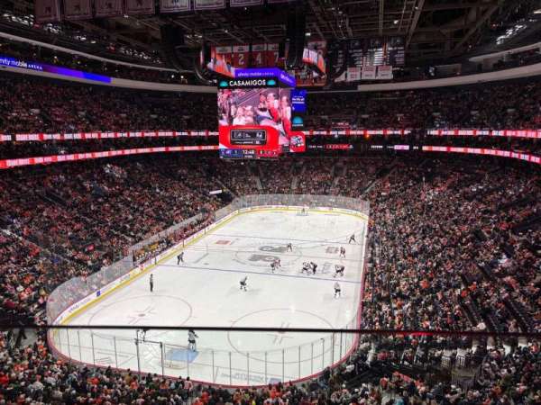 Xfinity Mobile Arena, section: 208, row: 1, seat: 7