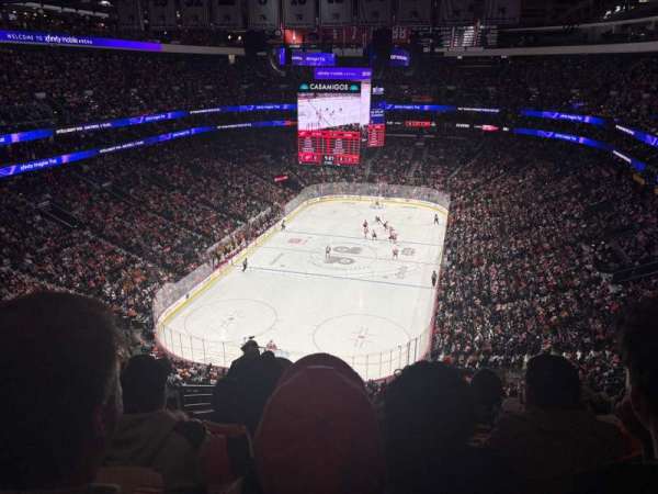 Xfinity Mobile Arena, section: 208, row: 12, seat: 6