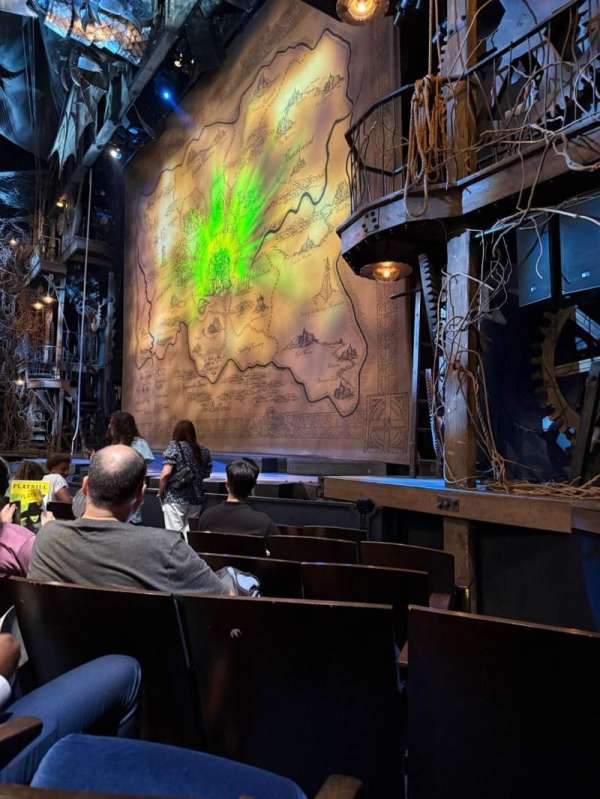 Gershwin Theatre, section: Orchestra C, row: B, seat: 20