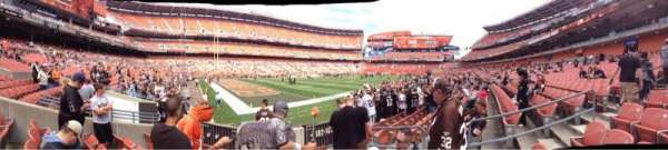 Huntington Bank Field, section: 102, row: 6, seat: 9