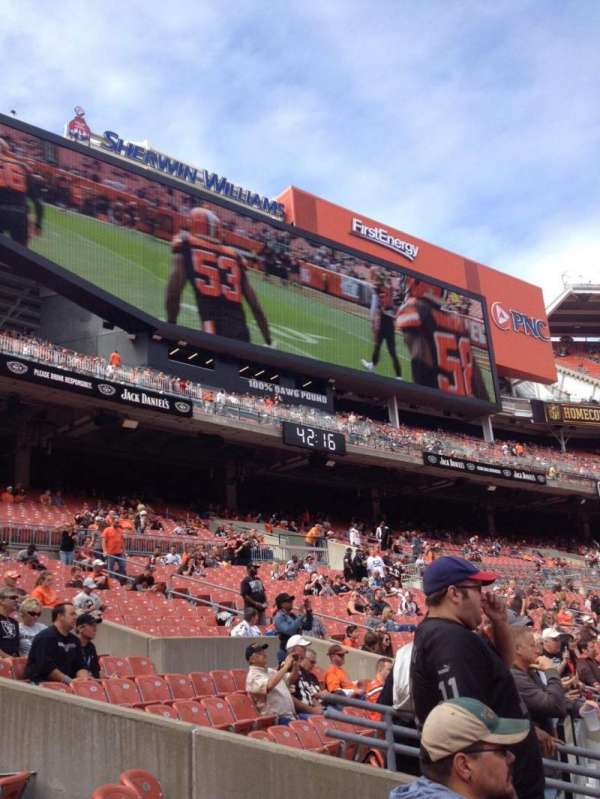 Huntington Bank Field, section: 102, row: 6, seat: 9