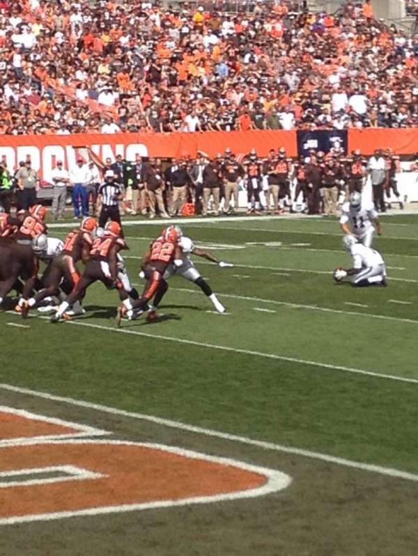 Huntington Bank Field, section: 102, row: 6, seat: 9