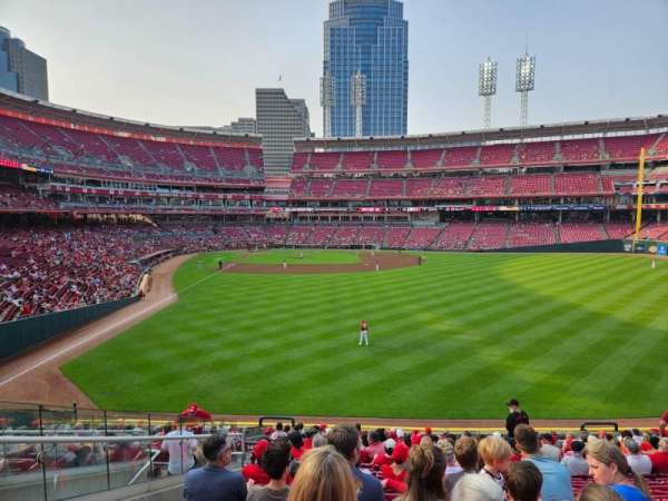 Great American Ball Park, section: 141, row: T, seat: 20