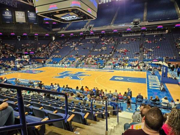 Rupp Arena, section: 12, row: H, seat: 14