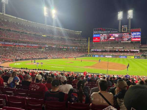 Great American Ball Park, section: 131, row: FF, seat: 8