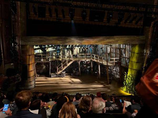 Nederlander Theatre, section: Mezzanine C, row: G, seat: 112