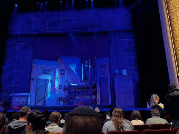 Barrymore Theatre, section: Orchestra C, row: F, seat: 112