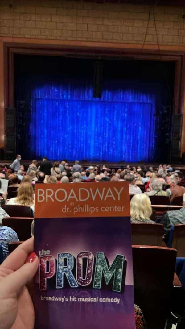 Walt Disney Theatre - Dr. Phillips Center, section: Upper Orchestra C, row: U, seat: 112