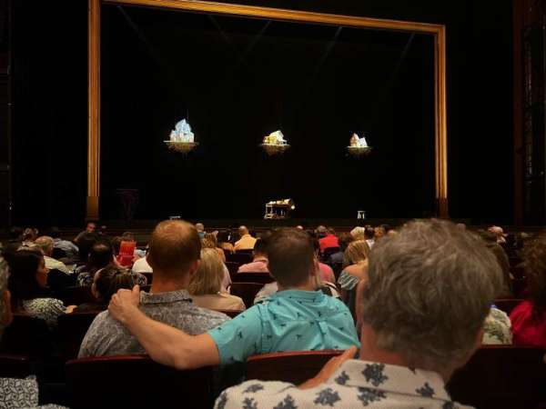 Walt Disney Theatre - Dr. Phillips Center, section: Lower Orchestra C, row: G, seat: 105