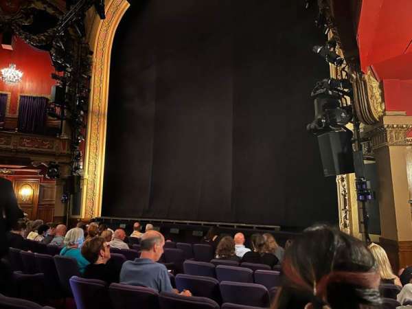 Lyceum Theatre, Broadway, section: Orchestra R, row: H, seat: 14