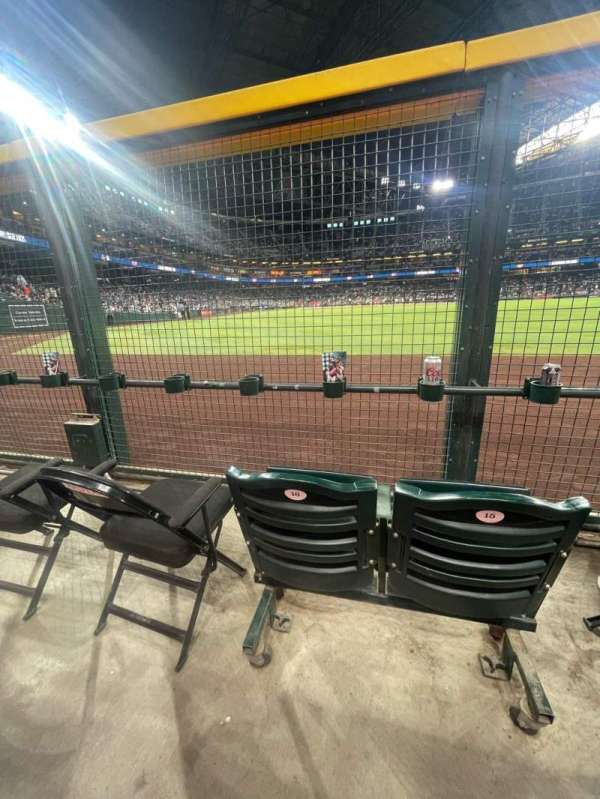 Chase Field, section: RFW, row: 1, seat: 15