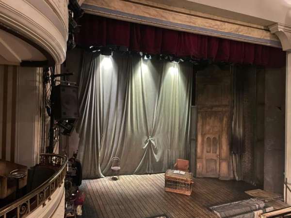 Fortune Theatre, section: Dress Circle, row: B, seat: 3