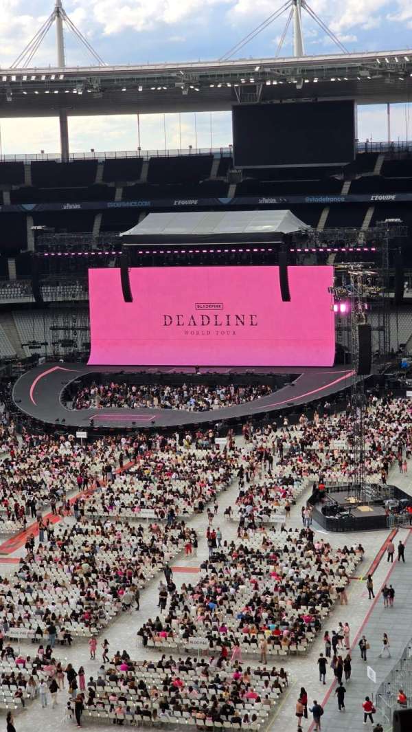 Stade de France, section: A4, row: 70, seat: 23