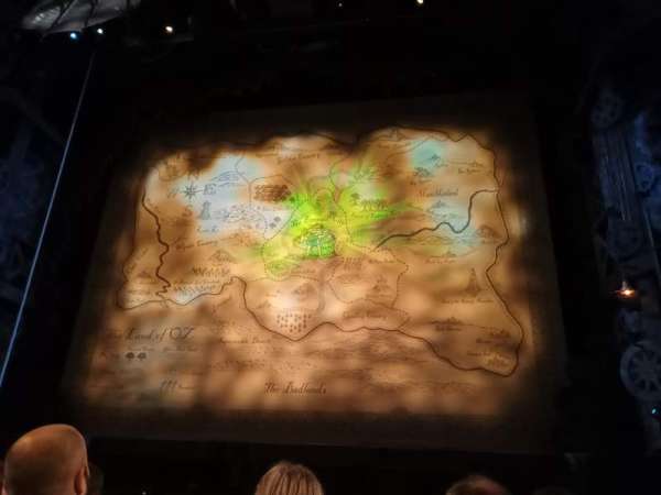 Apollo Victoria Theatre, section: Stalls, row: D, seat: 20