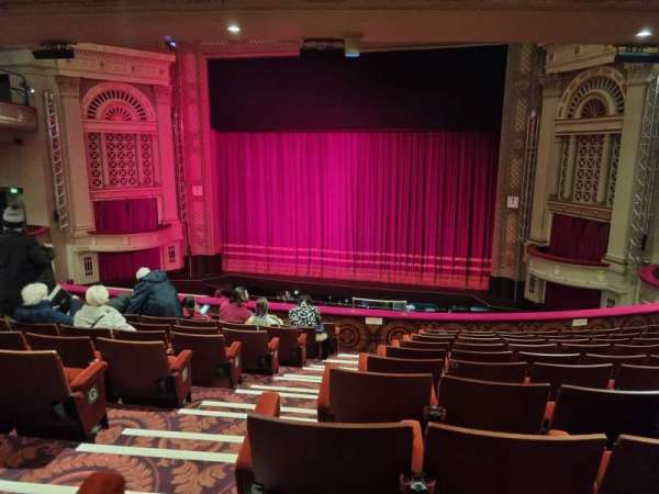 Edinburgh Playhouse, section: Circle, row: K, seat: 18