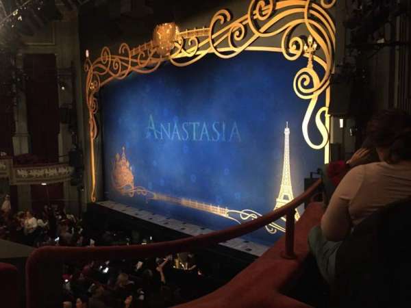 Broadhurst Theatre, section: Mezzanine R, row: B, seat: 26