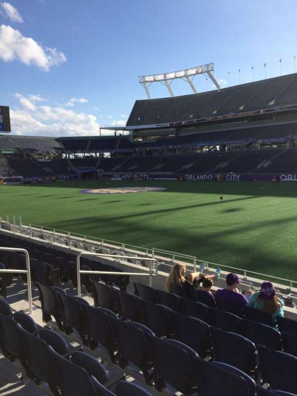 Camping World Stadium, section: 103, row: K, seat: 28